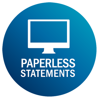 paperless statements icon